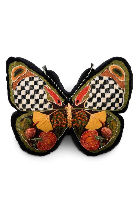 Harvest Moth Shaped Pillow