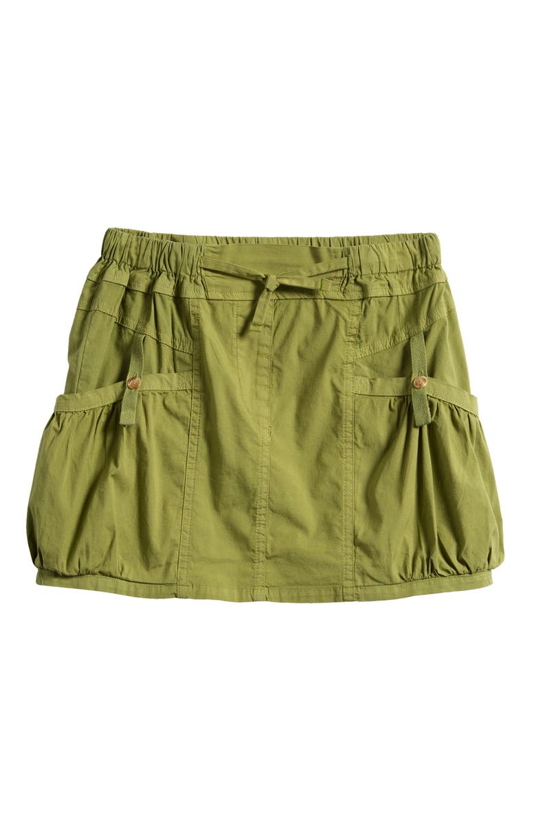 TENLY Cotton Cargo Skirt, Main, color, Matcha Tea