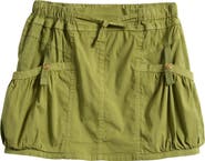 TENLY Cotton Cargo Skirt