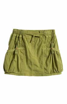 Cotton Cargo Skirt