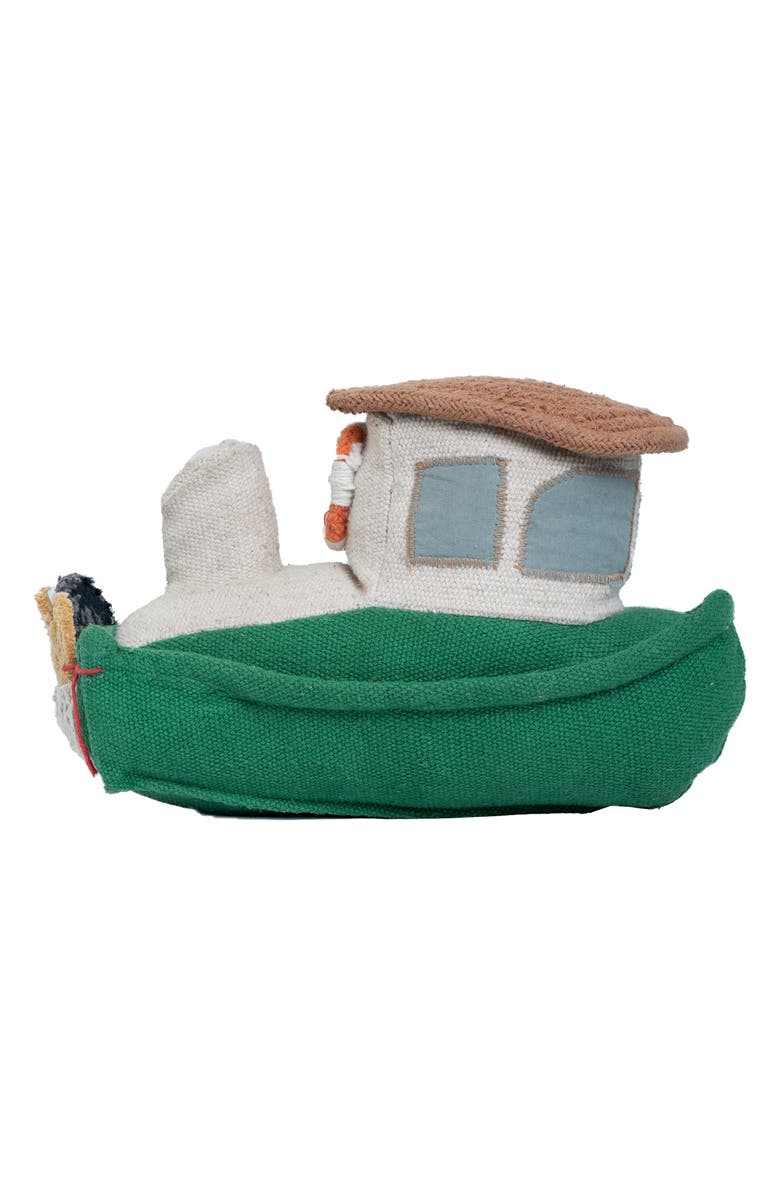 Lorena Canals Ride & Roll Sea Clean-Up Boat, Alternate, color, Multicolor
