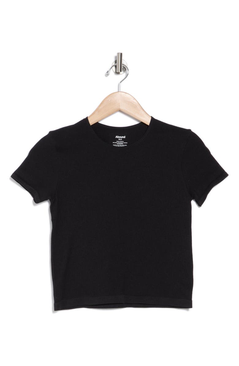 Abound Seamless Crewneck Baby Tee, Alternate, color, 