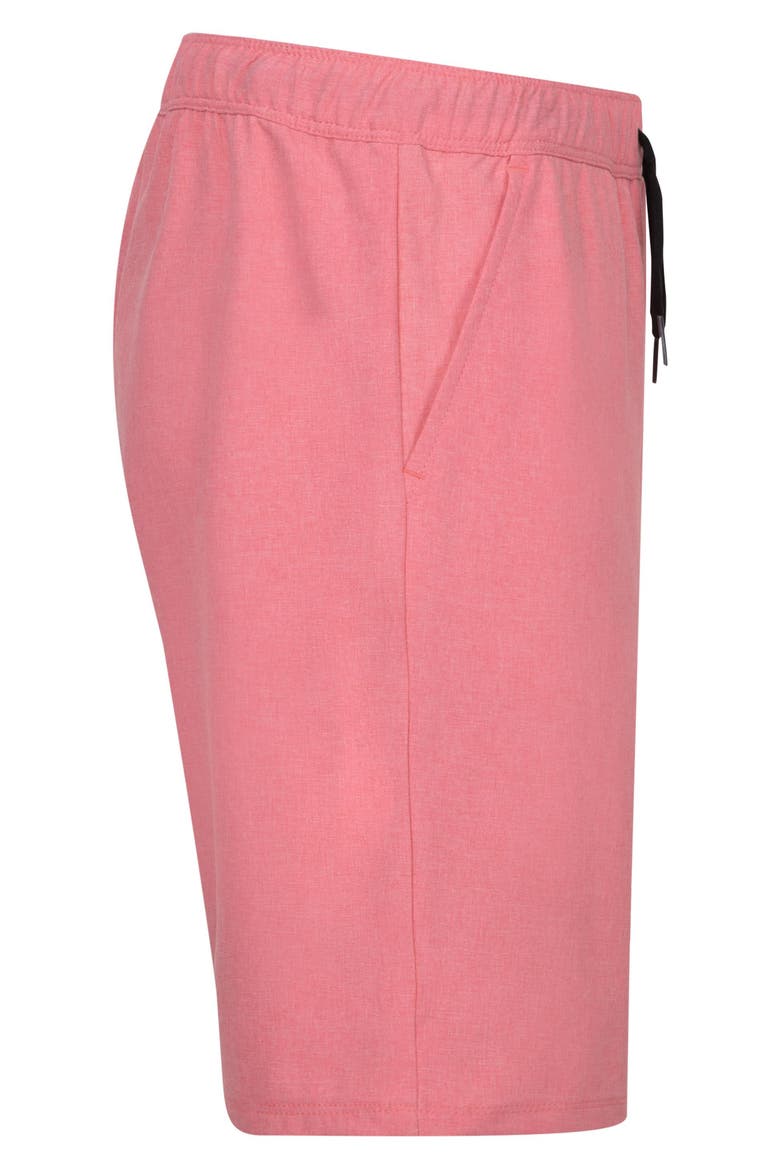 Kids' Stretch Heathered Hybrid Shorts, Alternate, color, AFAFADED C