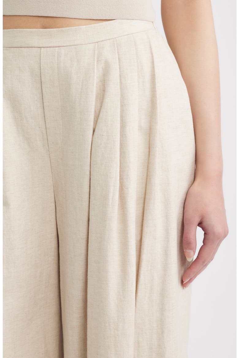 Nova Wide Leg Pants, Alternate, color, NATURAL