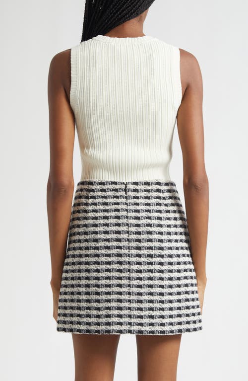 Ramy Brook Morgann Cutout Sleeveless Rib Knit Top In White