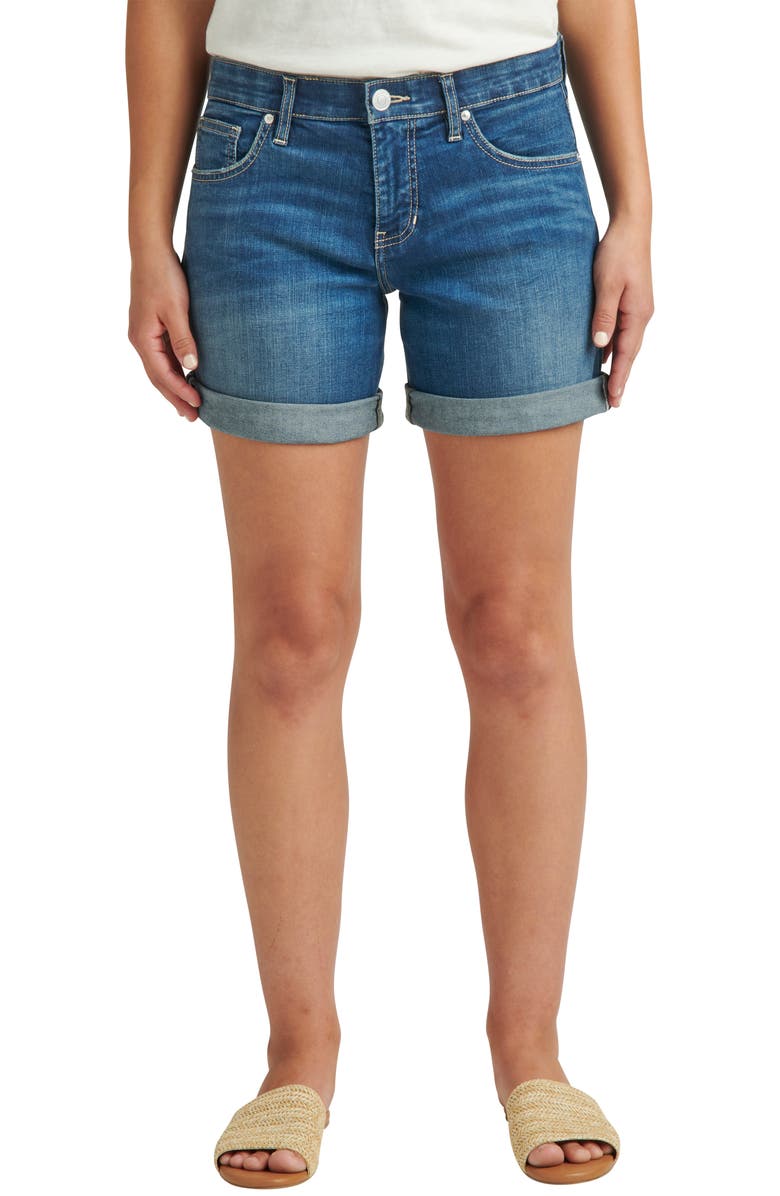JAG Jeans Alex Boyfriend Denim Shorts, Main, color, 