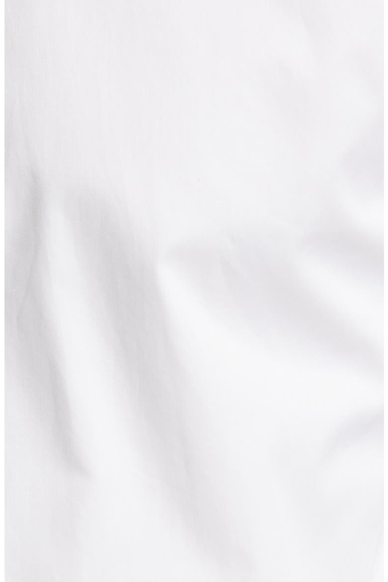 Luxury Twill Slim Fit Shirt Double Cuff, Alternate, color, WHITE
