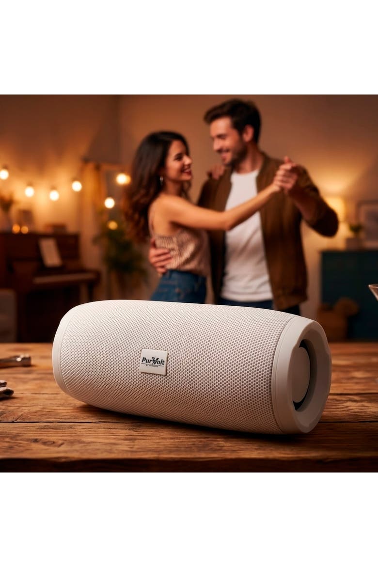 Peak Wireless Speaker & Waterproof Wireless Speaker Bundle, Alternate, color, White