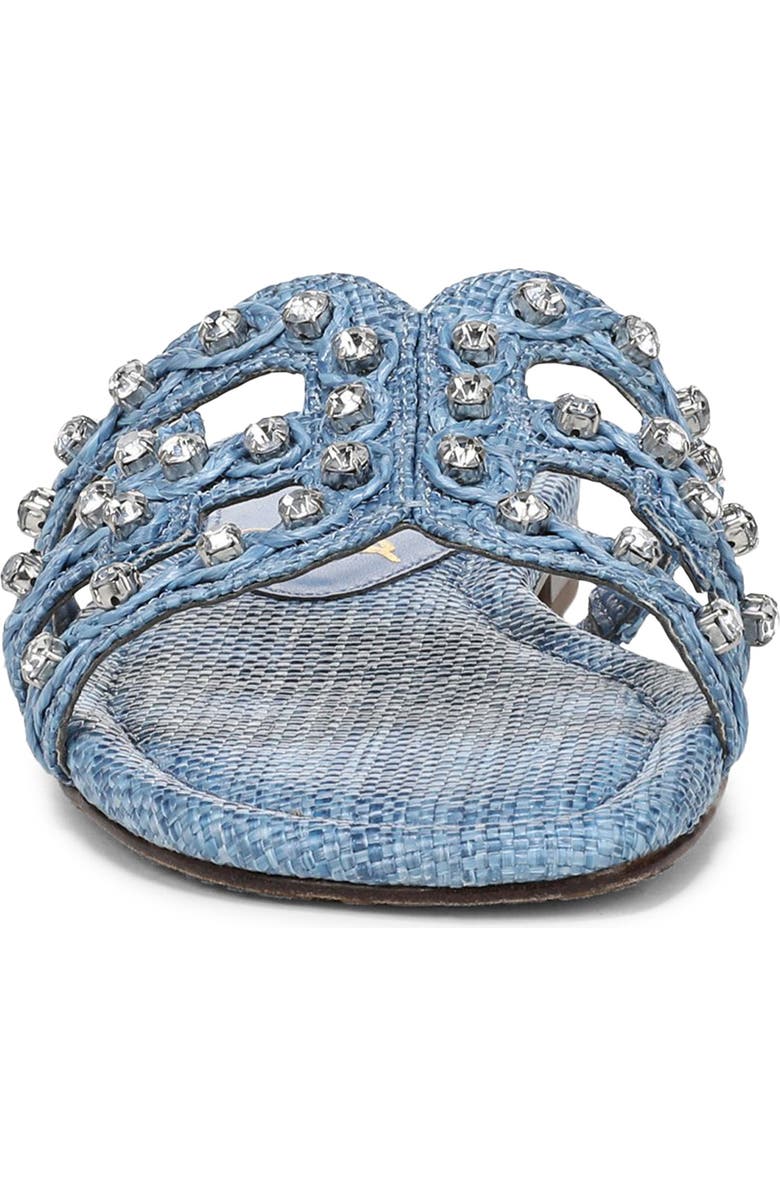Sam Edelman Bay Jewel Slide Sandal, Alternate, color, Light Denim Blue
