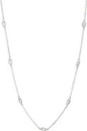 Nordstrom Marquise Bezel Wrap Necklace