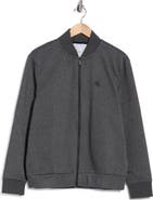 Calvin Klein Double Face Monogram Full Zip Sweatshirt