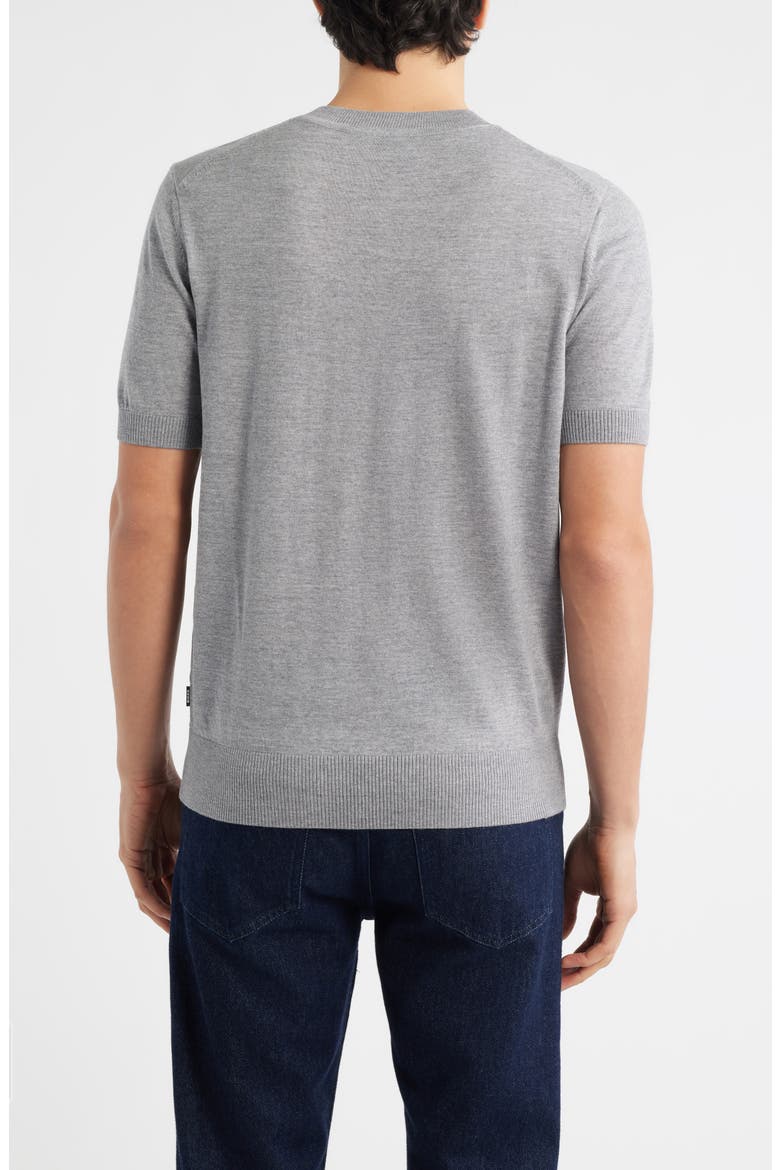 Umauro Wool Knit T-Shirt, Alternate, color, SILVER