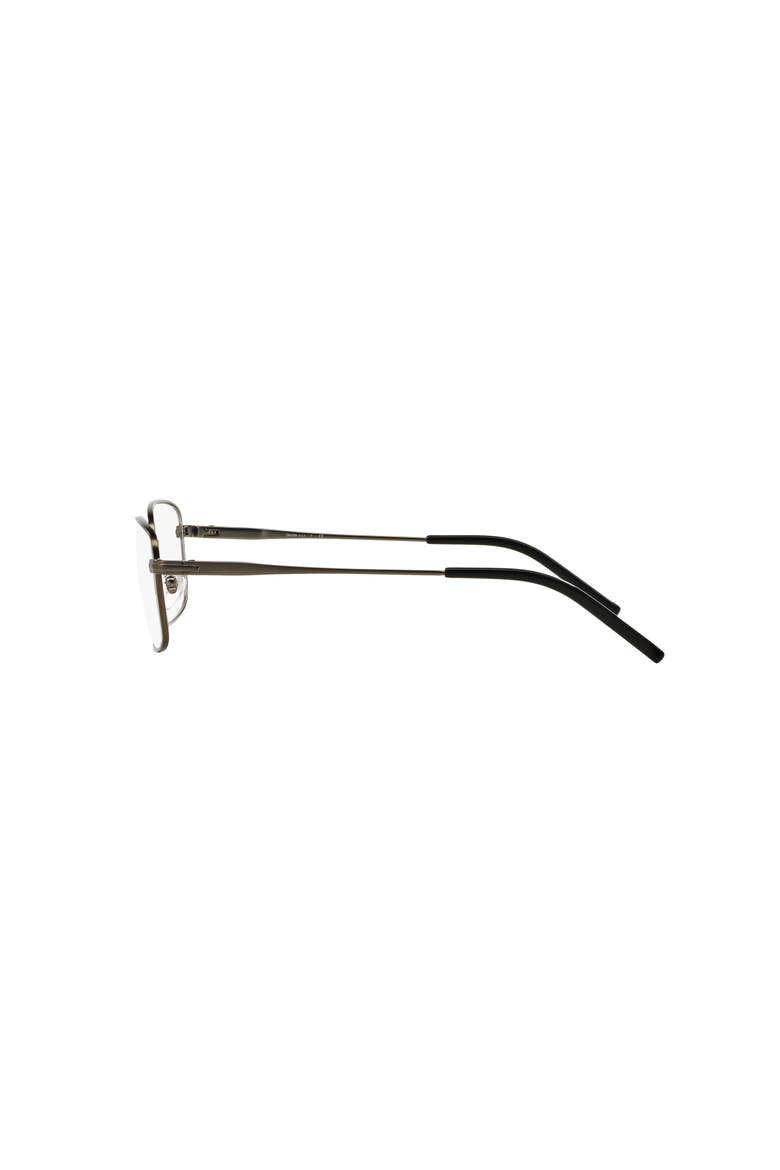 54mm Square optical glasses, Alternate, color, Grey