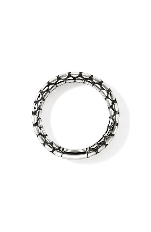 John Hardy Dot Band Ring, Sterling Silver In Metallic