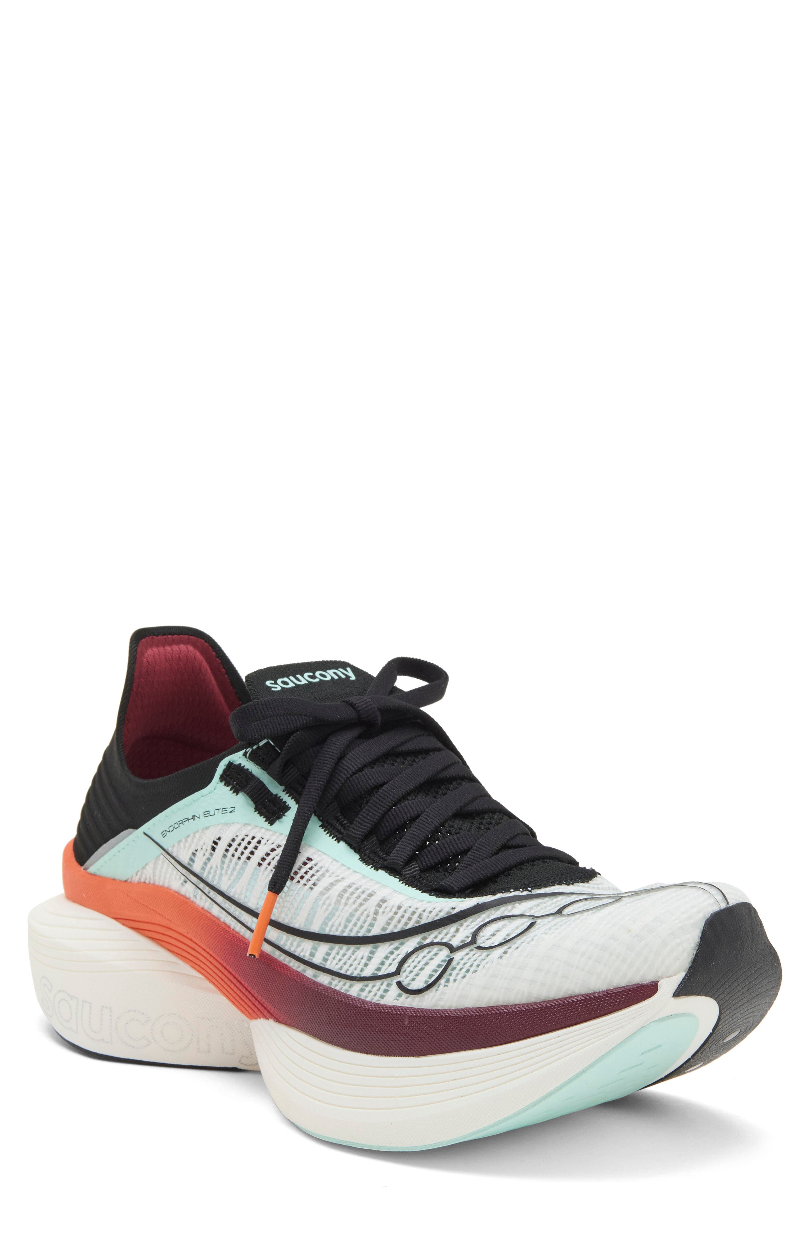 Endorphin Elite 2 Running Shoe, Main, color, WHITE/ CRIMSON