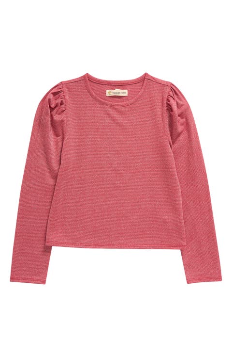 Kids' Metallic Long Sleeve T-Shirt (Toddler, Little Kid & Big Kid)