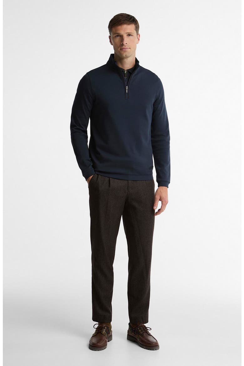 Guy Half Zip Pullover, Alternate, color, NAVY