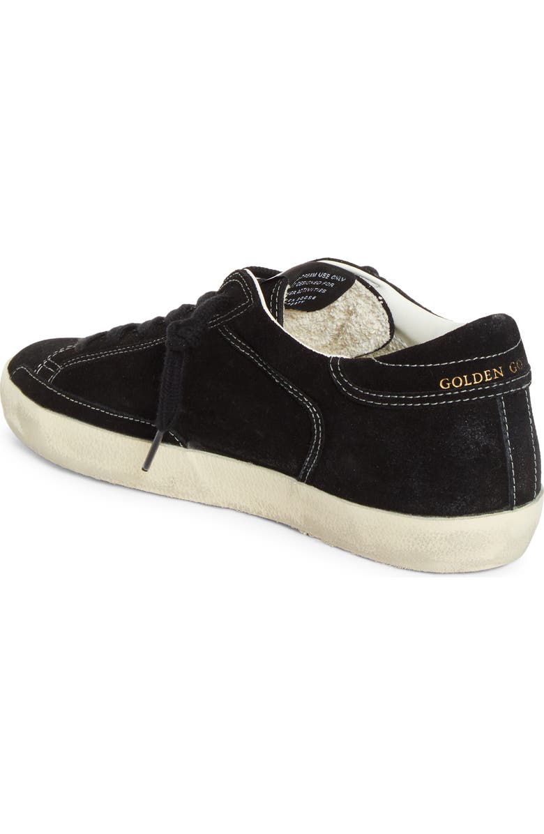 Golden Goose Super-Star Low Top Sneaker, Alternate, color, Black/ Silver