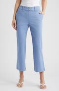 Hue Kick Flare Stretch Cotton Pull-On Pants
