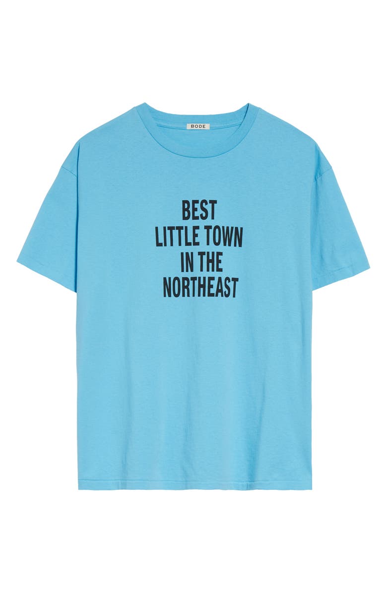 Bode Laketown Graphic T-Shirt, Alternate, color, Blue
