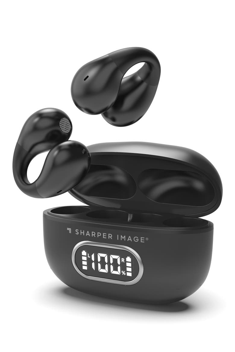 Open Air Clip True Wireless Earbuds, Main, color, BLACK
