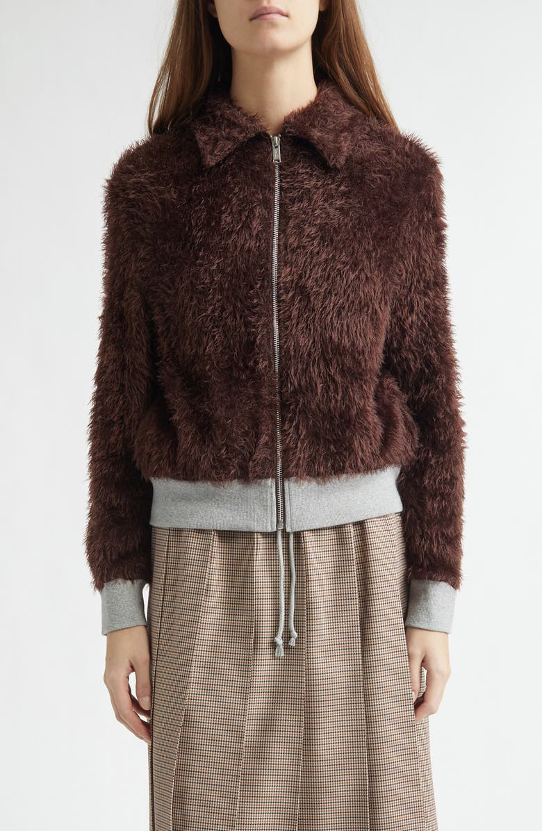 Undercover Eyelash Knit Jacket, Main, color, 