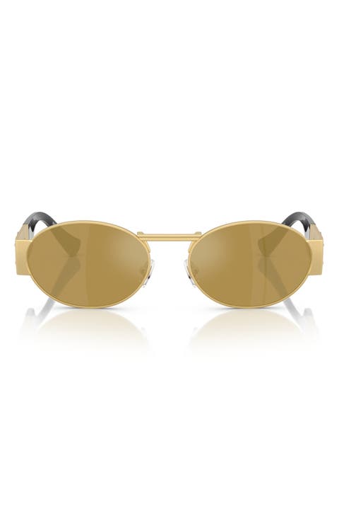 56mm Oval Sunglasses