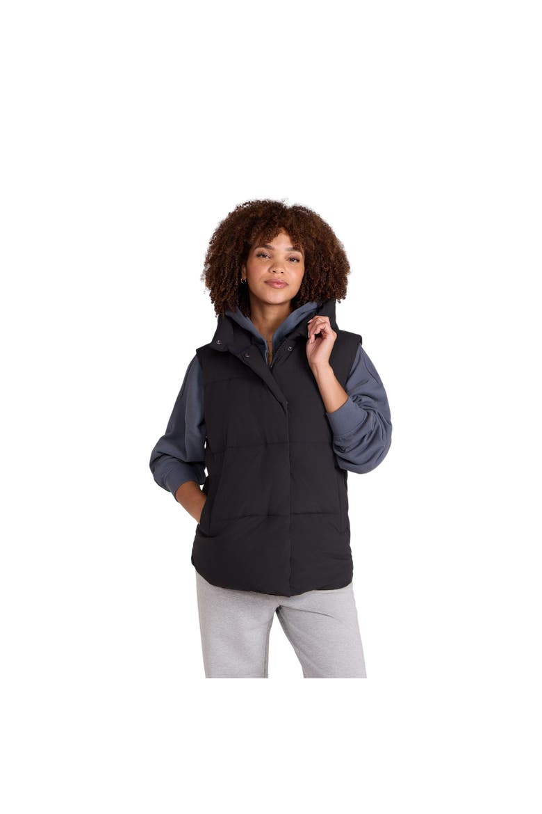 Oslo Padded Vest, Main, color, Jet Black