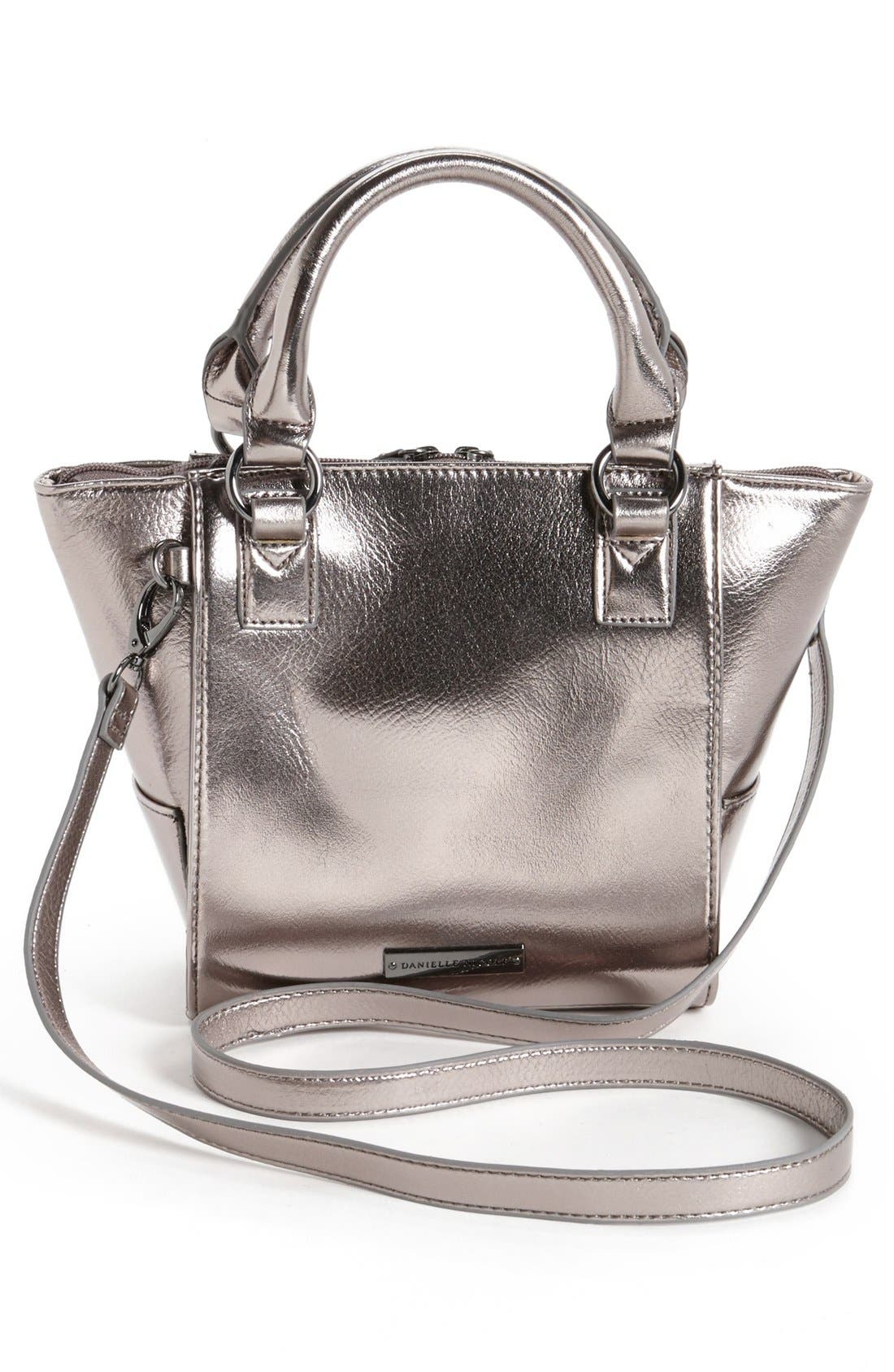 'Alexa - Mini' Crossbody Bag, Alternate, color, GUNMETAL