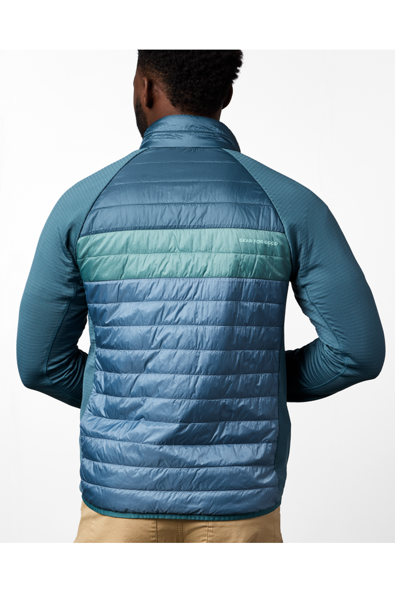 Capa Hybrid Insulated Jacket - Men's, Alternate, color, Ocean and Steel Blue
