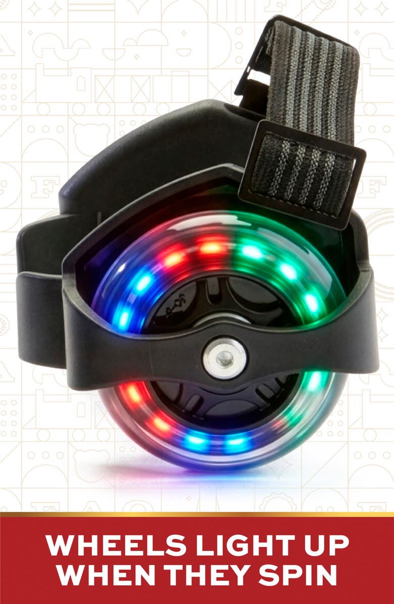 FAO Schwarz Clip & Roll LED Skates, Alternate, color, Black
