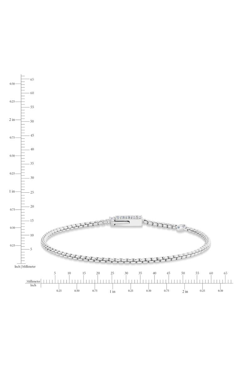 Crislu Layer Up Rounded Box Chain Bracelet, Alternate, color, 