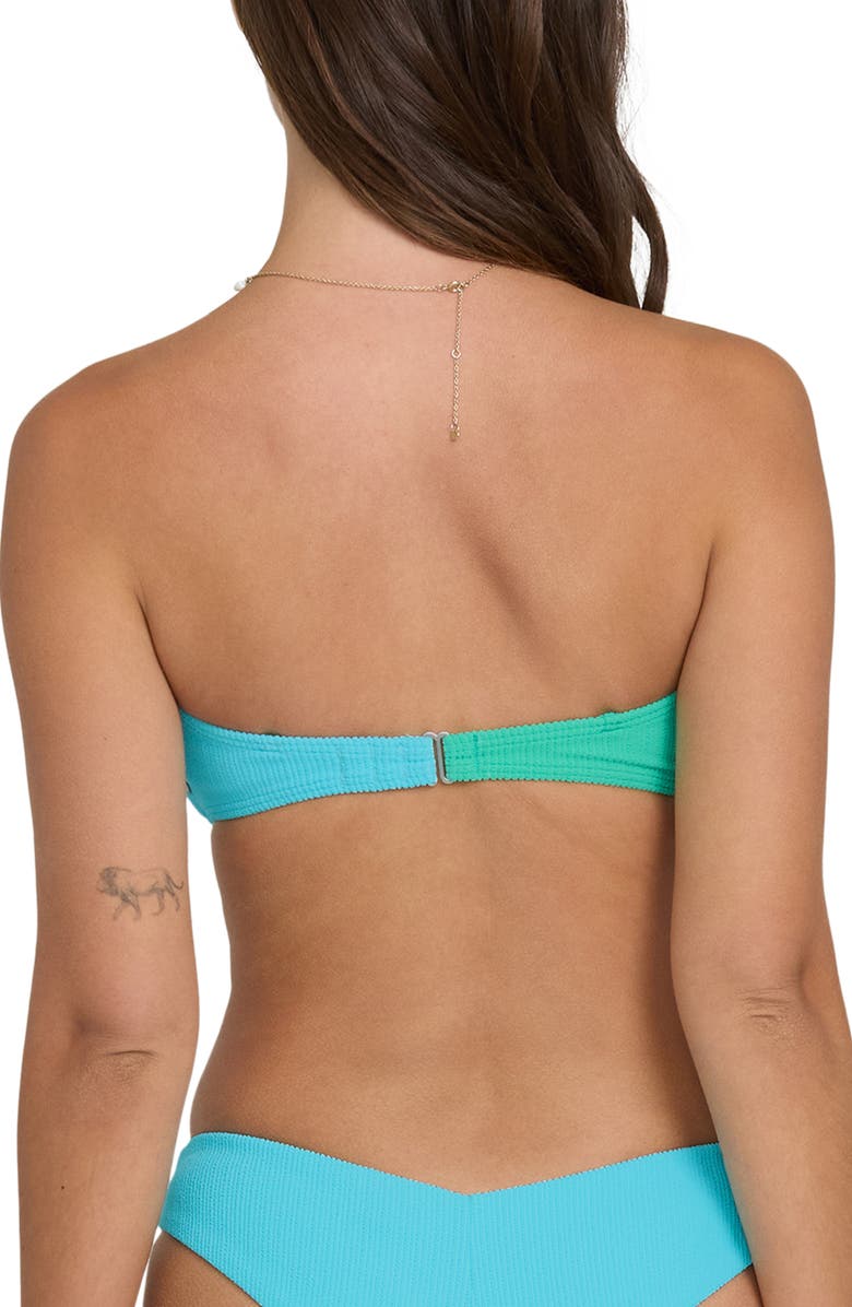 Billabong Bandeau Bikini Top, Alternate, color, Ocean Spray