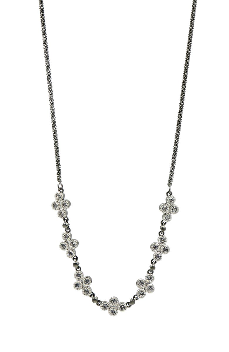 FREIDA ROTHMAN Industrial Finish Chain Necklace, Main, color, 