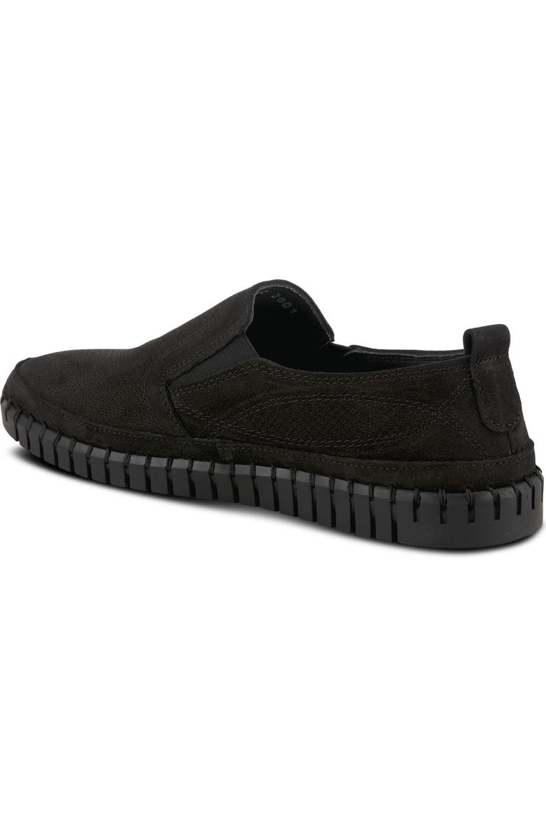 Spring Step Mateo Slip-On Sneaker, Alternate, color, Black Nubuck