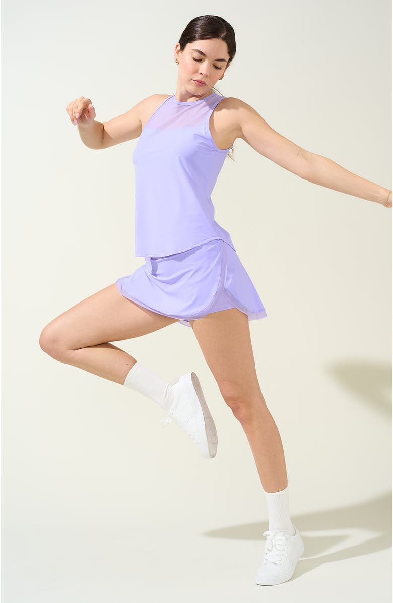 Bobbe Active Step Up Skirt, Main, color, Violina