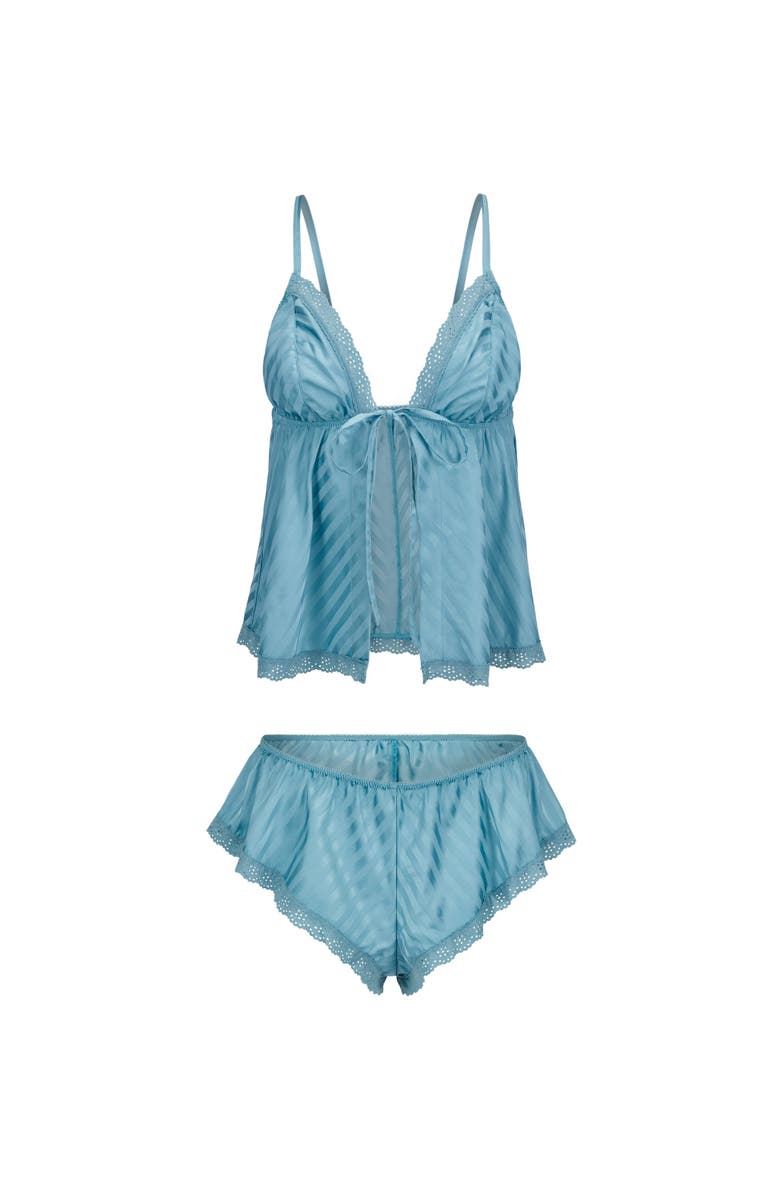 Adore Me Trish Cami & Shorts Set Lingerie, Alternate, color, 
