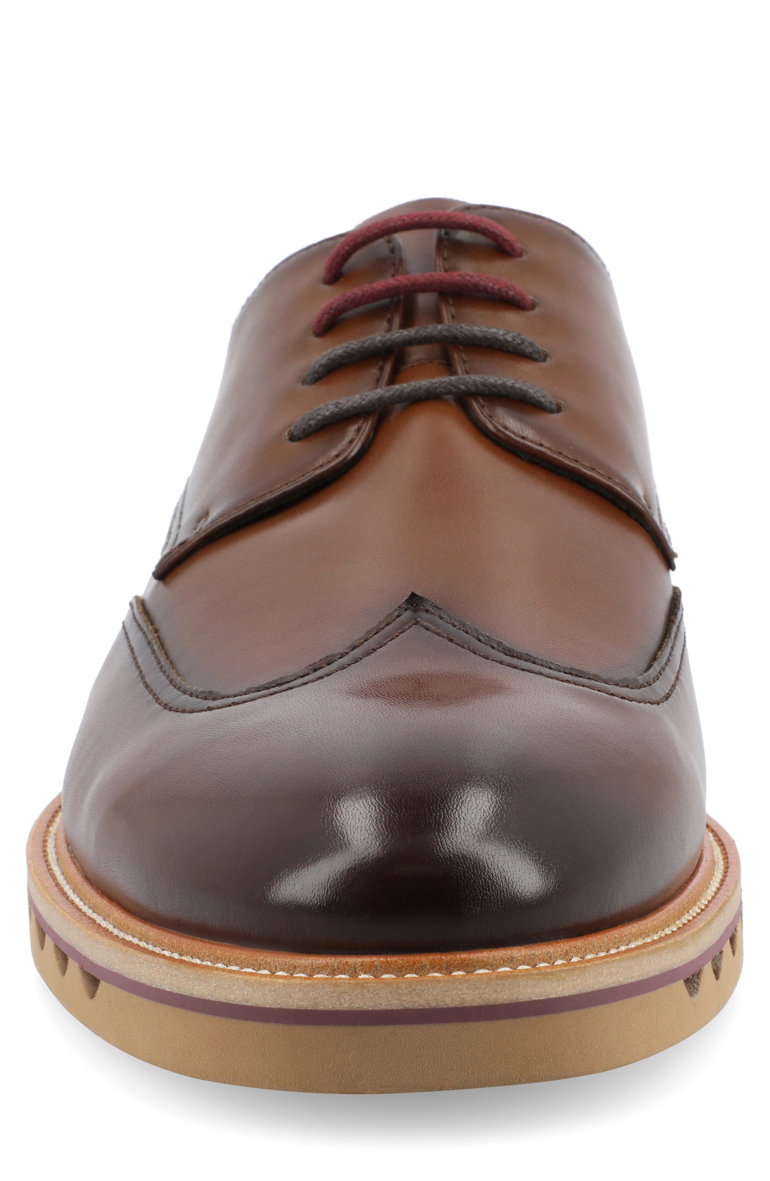 Evander Tru Comfort Wingtip Derby, Alternate, color, BROWN