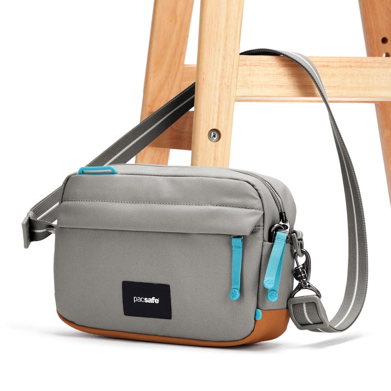 PACSAFE GO Crossbody, Alternate, color, Stone