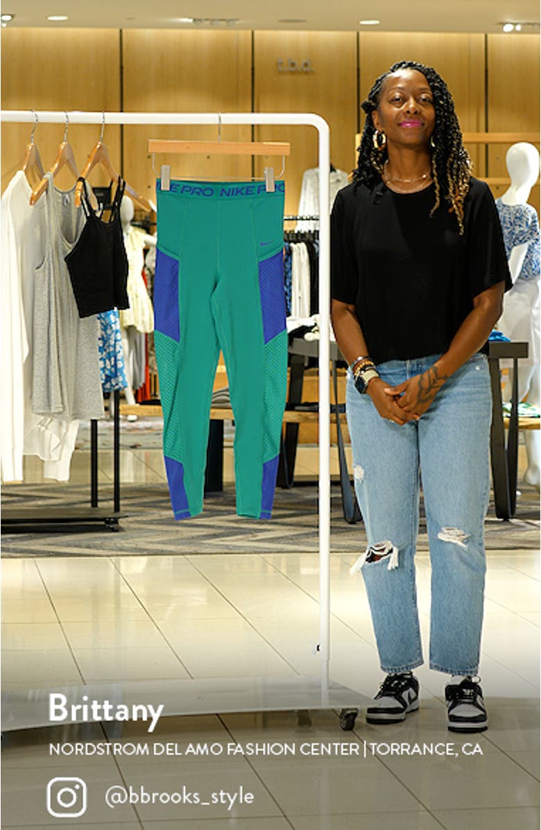 Dri-FIT Pro High Waist Pocket 7/8 Leggings, sales video thumbnail