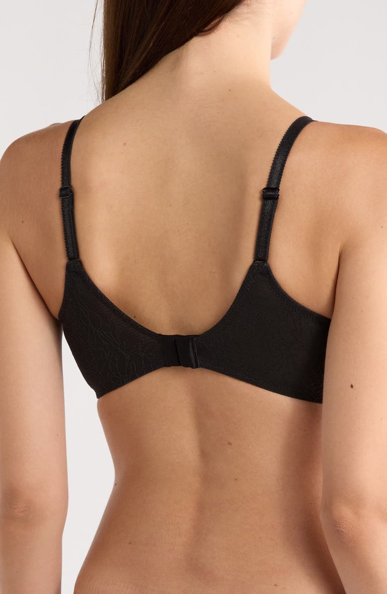 Chantelle Lingerie Belle Underwire Plunge Bra, Alternate, color, Black-011