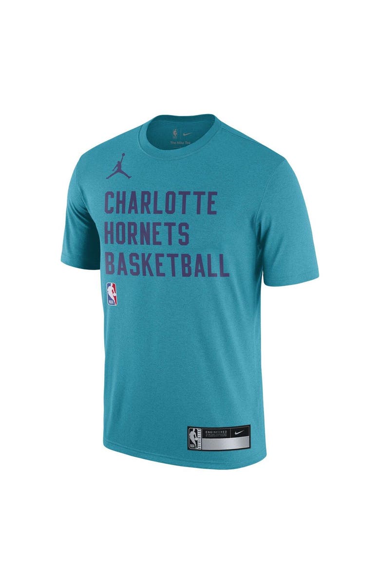 Jordan Brand Men's Jordan Brand Teal Charlotte Hornets 2023/24 Sideline Legend Performance Practice T-Shirt, Alternate, color, Teal
