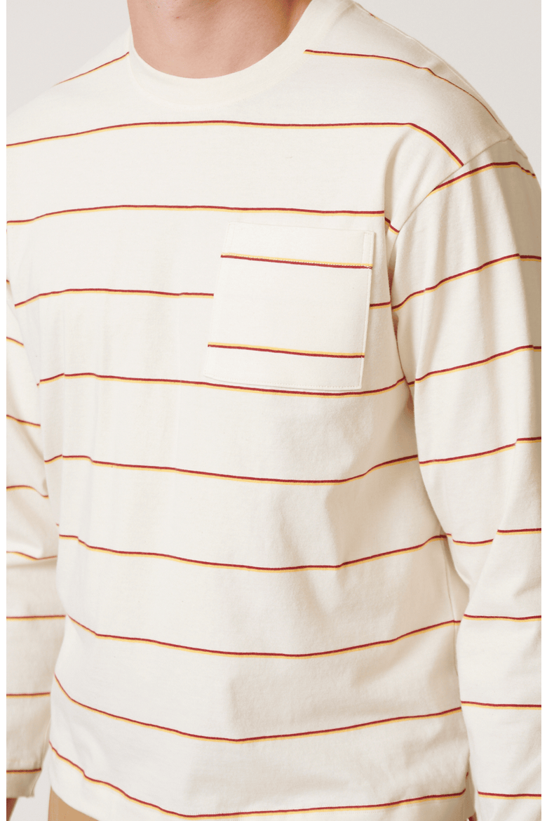 Caspian Long Sleeve Box T, Alternate, color, Caspian