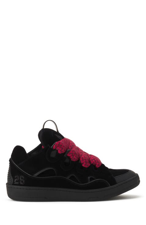 Curb Sneakers In Velvet