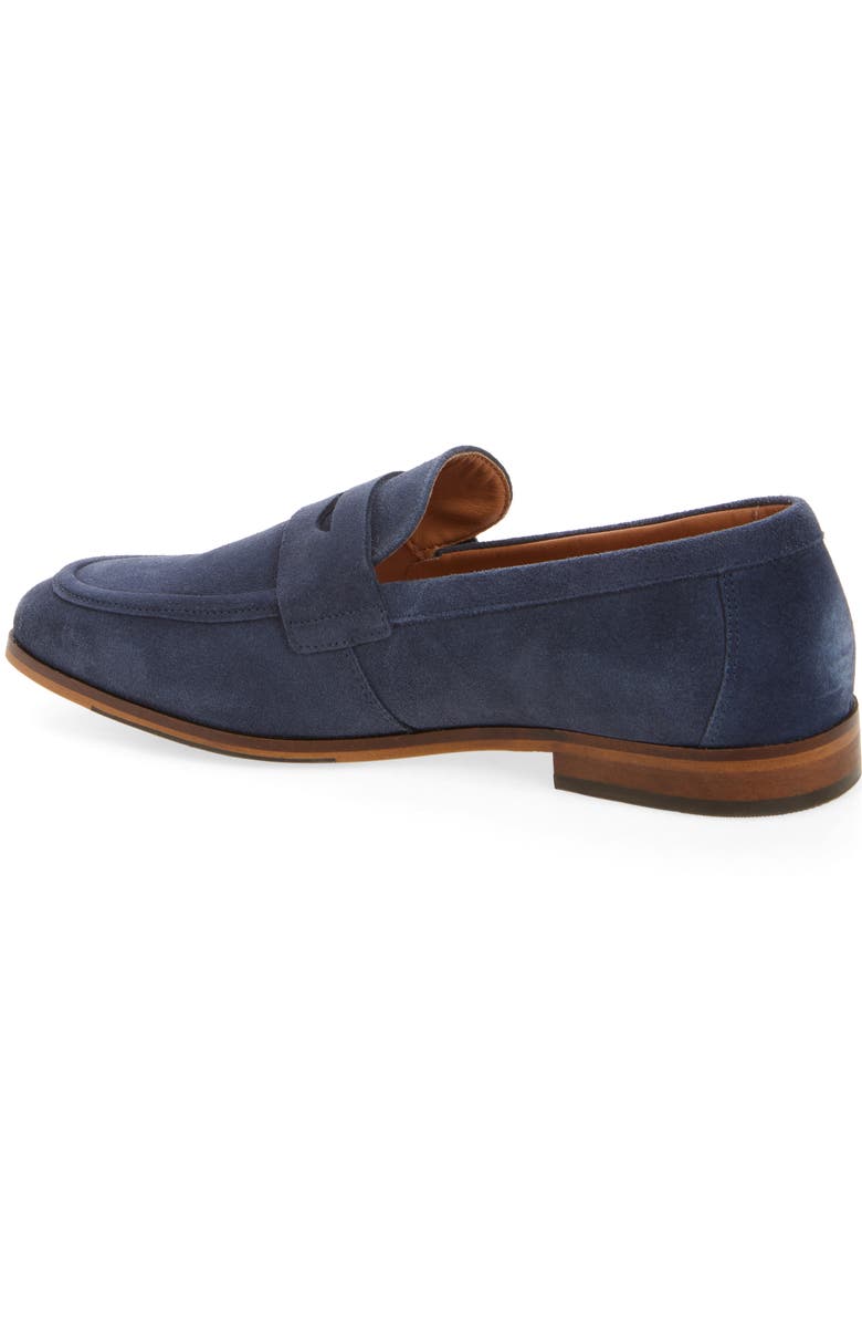 Bruno Magli Modena Loafer, Alternate, color, Blue Suede