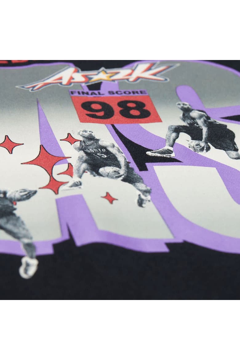 Men's Mitchell & Ness Vince Carter Black Toronto Raptors 2000 All-Star Game It's Over T-Shirt, Alternate, color, Black