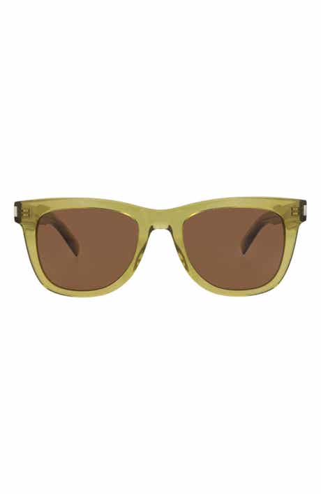 Gender Inclusive 52mm Square Sunglasses