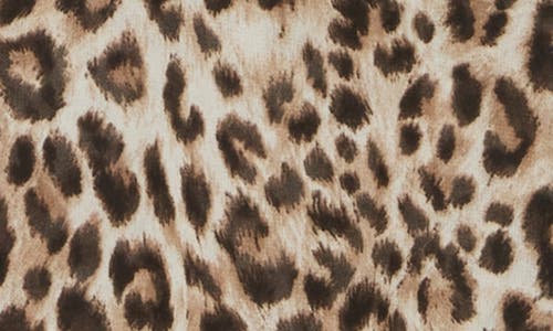 WAYF WAYF LEOPARD PRINT BUTTON-UP SHIRT 