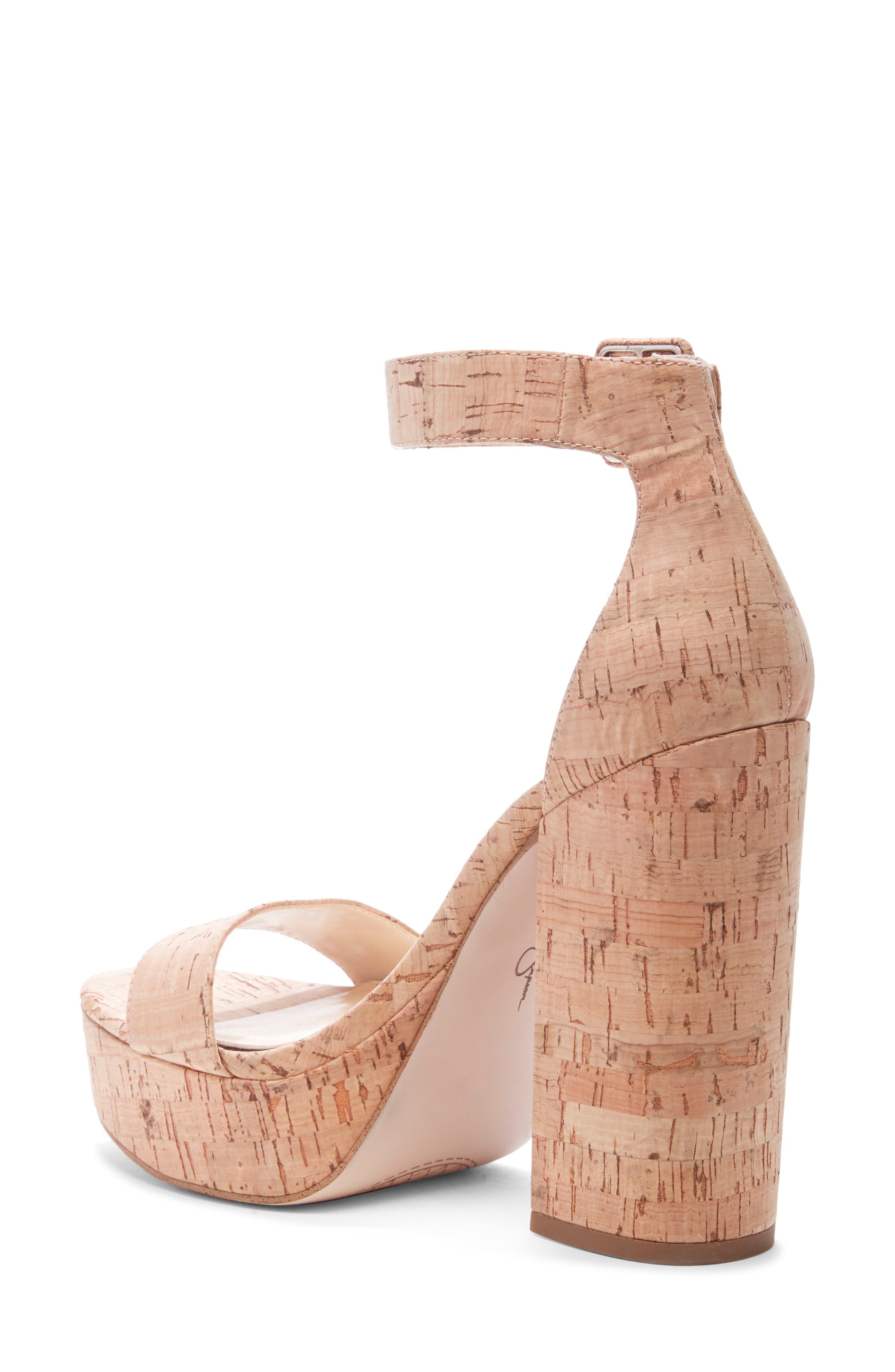 Caiya Block Heel Sandal, Alternate, color, NATURAL CORK