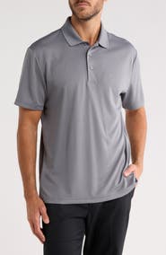 PGA TOUR Short Sleeve Solid Golf Polo